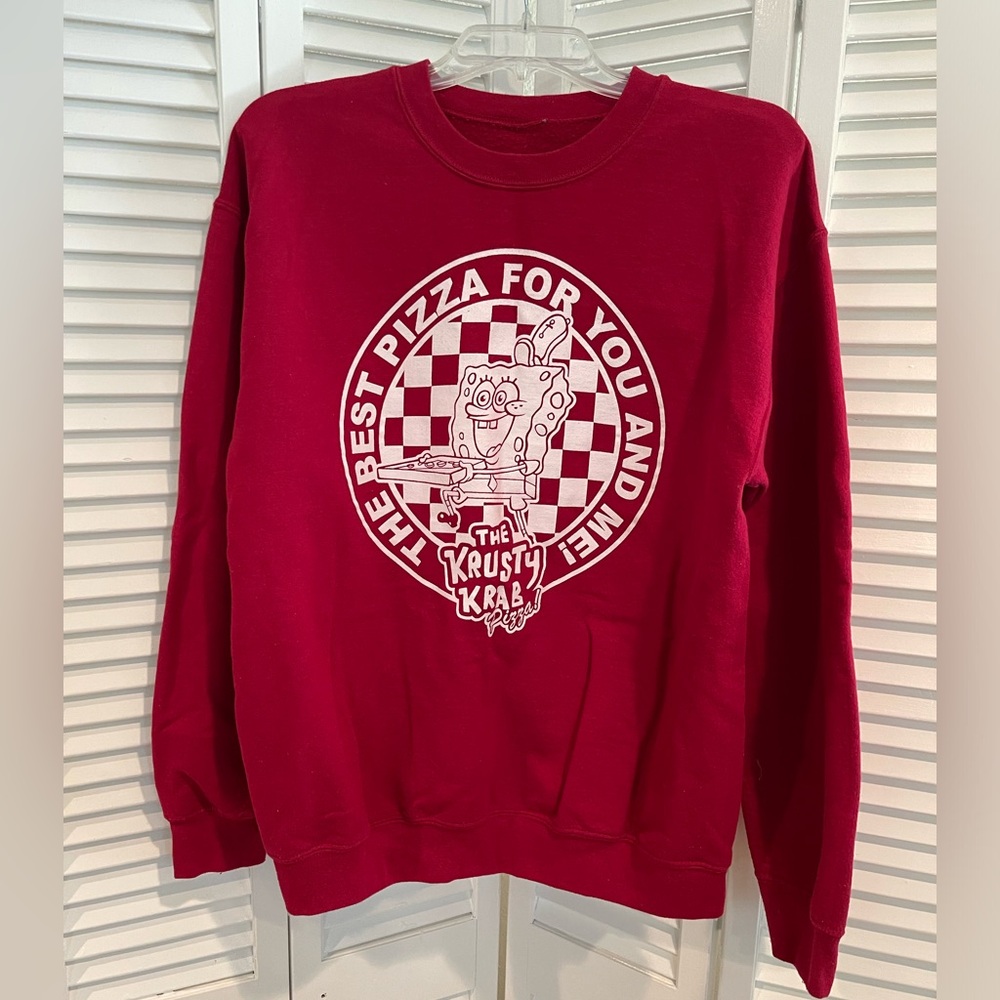 SpongeBob SquarePants Sweat Shirt - Nickelodeon - Size: Small - Medium